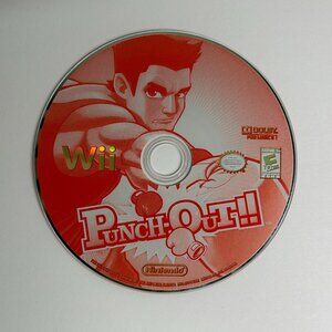 Punch-Out!! (Nintendo Wii, 2009) Disc Only - Tested - Working!